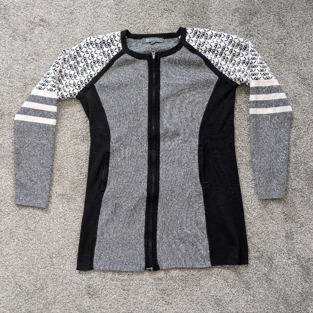 Title nine gray sweater dress/tunic.  LARGE